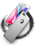 Apple iPhone 7 Plus 360 silberne Hülle