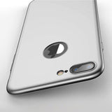 Apple iPhone 7 Plus 360 silberne Hülle