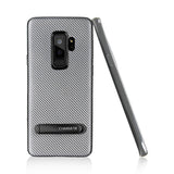 Samsung Galaxy S9 Plus Stand silberne Hülle