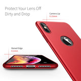 Apple iPhone XS Max 360 Rote Hülle