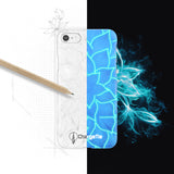 Leuchtende Wasserlilien Hülle für das iPhone 7