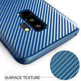 Samsung Galaxy S9 Stand blaue Hülle