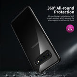 Samsung Galaxy S10 Plus transparente Hülle - Black