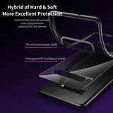 Samsung Galaxy S10 Plus transparente Hülle - Black