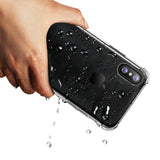 Durchsichtige Hülle mit Luftkissen für das iPhone XS