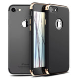 3in1 Apple iPhone 7 Schwarz Hülle