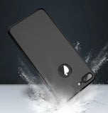 Apple iPhone 7 Plus 360 Schwarze Hülle