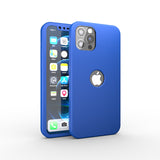 Apple iPhone 12 Pro Max 360 Blaue Hülle