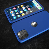 Apple iPhone 12 Pro Max 360 Blaue Hülle