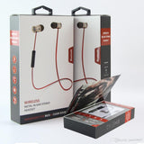 Black Sport ChargeSound Wireless Bluetooth 4.1 Earphones with Microphone