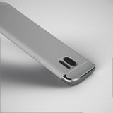 3in1 Samsung Galaxy S7 EDGE Silber Hülle