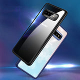 Samsung Galaxy S10 Plus transparente Hülle - Black